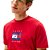 Camiseta Tommy Hilfiger Linear Flag Graphic Tee Vermelho - Imagem 4