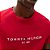 Camiseta Tommy Hilfiger Logo Tee Masculina Vermelho - Imagem 2