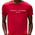 Camiseta Tommy Hilfiger Logo Tee Masculina Vermelho - Imagem 4