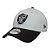 Boné New Era 940 Las Vegas Raiders Side Patch Cinza - Imagem 1