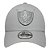 Boné New Era Team Outline 940 Las Vegas Raiders Cinza - Imagem 2