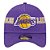 Boné New Era 940 A-Frame Los Angeles Lakers Team Split Roxo - Imagem 2