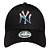 Boné New Era 940 Metallic New York Yankees Preto - Imagem 2