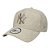Boné New Era 940 A-Frame New York Yankees Bege Masculino - Imagem 1