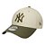Boné New Era 940 New York Yankees Side Patch Bege Masculino - Imagem 1