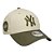 Boné New Era 940 New York Yankees Side Patch Bege Masculino - Imagem 3