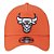 Boné New Era 940 A-Frame Chicago Bulls Vintage Laranja - Imagem 3