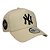 Boné New Era 940 A-Frame New York Yankees Side Patch Bege - Imagem 3
