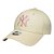 Boné New Era 940 New York Yankees League Bege Feminino - Imagem 1