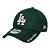 Boné New Era 940 Los Angeles Dodgers Visor Script Verde - Imagem 1
