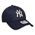 Boné New Era 940 New York Yankees Visor Script Azul Marinho - Imagem 3