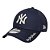 Boné New Era 940 New York Yankees Visor Script Azul Marinho - Imagem 1