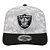 Boné New Era 970 Las Vegas Raiders Salute to Service Cinza - Imagem 3