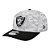Boné New Era 970 Las Vegas Raiders Salute to Service Cinza - Imagem 1