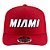 Boné New Era 970ss Miami Heat Stretch 25 Vermelho Masculino - Imagem 2