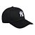 Boné New Era Kid 940 A-Frame New York Yankees Preto - Imagem 5