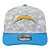 Boné New Era 970 Los Angeles Chargers Salute Service Cinza - Imagem 3
