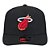 Boné New Era 970ss Miami Heat Hardwood Preto Masculino - Imagem 3