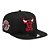Boné New Era 950 A-Frame Chicago Bulls Hardwood Preto - Imagem 4