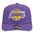 Boné New Era 970ss Los Angeles Lakers Hardwood Roxo - Imagem 3