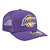 Boné New Era 970ss Los Angeles Lakers Hardwood Roxo - Imagem 4