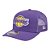 Boné New Era 970ss Los Angeles Lakers Hardwood Roxo - Imagem 1