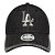 Boné New Era 940 Los Angeles Dodgers Denim Preto Feminino - Imagem 2