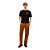 Camiseta Tommy Hilfiger Small Crest Outline Tee Preto - Imagem 4