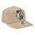 Boné New Era 1920 Boston Celtics Nylon Bege Masculino - Imagem 4