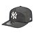 Boné New Era 1920 New York Yankees Nylon Cinza escuro - Imagem 1
