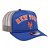 Boné New Era 950 A-Frame New York Mets Arched Trucker Azul - Imagem 4