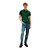 Camisa Polo Tommy Hilfiger Cuff Interest Slim Fit Verde - Imagem 3