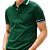 Camisa Polo Tommy Hilfiger Cuff Interest Slim Fit Verde - Imagem 4