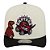 Boné New Era 950 A-Frame Toronto Raptors Hardwood Off White - Imagem 3