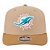 Boné New Era 970SS 2T Miami Dolphins Trucker Bege Masculino - Imagem 3