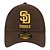 Boné New Era 940snap San Diego Padres Logo Stack Marrom - Imagem 3