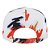 Boné New Era 950 Anaheim Ducks Paint NHL Branco Masculino - Imagem 2
