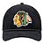 Boné New Era 940MC Chicago Blackhawks Cord Preto Masculino - Imagem 3