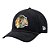 Boné New Era 940MC Chicago Blackhawks Cord Preto Masculino - Imagem 1
