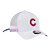 Boné New Era 940MC A-Frame Chicago Cubs Tape Branco - Imagem 4