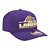 Boné New Era 970SS Los Angeles Lakers Stated Roxo Masculino - Imagem 4