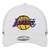Boné New Era 940MC A-Frame Los Angeles Lakers Tape Branco - Imagem 3