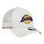Boné New Era 940MC A-Frame Los Angeles Lakers Tape Branco - Imagem 4