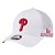 Boné New Era 940MC A-Frame Philadelphia Phillies Tape Branco - Imagem 1