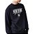 Moletom New Era New York Yankees Script Crew Masculino Preto - Imagem 3