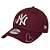 Boné New Era 940 New York Yankees Youth Heart Icon Bordô - Imagem 1