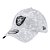 Boné New Era 3930 Las Vegas Raiders Salute Service 25 Cinza - Imagem 1