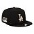 Boné New Era 950 Los Angeles Dodgers World Preto Masculino - Imagem 3