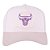 Boné New Era 940 A-Frame Chicago Bulls College Dreams Rosa - Imagem 3