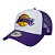 Boné New Era Los Angeles Lakers Side Patch Trucker Roxo - Imagem 1